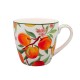 Tasse déjeuner en porcelaine - Peaches