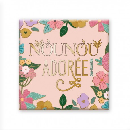 Magnet - Le bonheur est partout (nounou adorée)