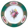 Plate - Sevres green