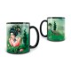 Mug ceramic black 350ml - Les Muses (Flora)