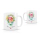 Mug céramique 350ml - Maman chérie (bouquet)