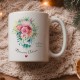 Mug céramique 350ml - Maman chérie (bouquet)