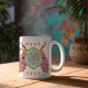 Mug ceramic 350ml - Paon paon pidou (cachemire)