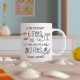 Mug céramique 350ml - 6 mois de vacances 2 fois dans l'année