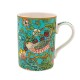 Mug in porcelain - Strawberry Thief Blue