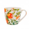 Tasse déjeuner en porcelaine - Oranges & Lemons