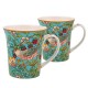 Coffret 2 mugs en porcelaine - Strawberry Thief Blue