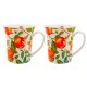 Set 2 mugs - Oranges & Lemons