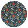 Assiette d'ornement en métal imprimé - Artichoke