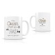 Mug ceramic 350ml - Mon cousin c'est le plus fort