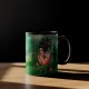 Mug céramique noir 350ml - Les Muses (Flora)