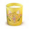 Bougie parfumée 220gr en verre jaune - Le Soleil (Merci)