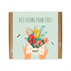 Set of 9 flowers bombs - Des fleurs pour toi