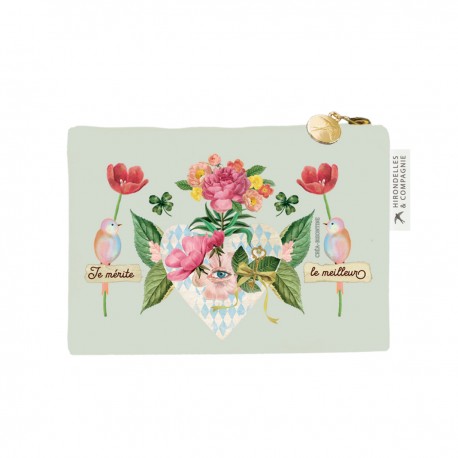 Purse (13x9.5 cm) - Le Jardin des Secrets (oeil)