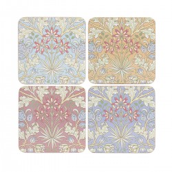 Coasters set of 4 - Hyacinth
