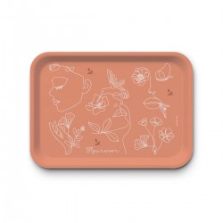 Plateau rectangulaire (42x30 cm) - Fleurever