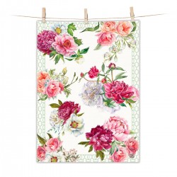 Kitchen towel - Blush Peony