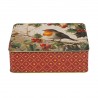Boîte rectangulaire GM en métal - Vintage Robin