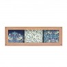 Set de 3 boîtes carrées PM - William Morris (Strawberry Thief Blue)