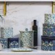 Set 3 boîtes rondes gigognes GM métal -William Morris (S. Thief Blue)