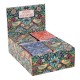 Présentoir de 32 carnets pockets (4 assortis) - Strawberry Thief