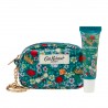 Mini keyring bag with lip balm (10mL) - Cath Kidston (Crown Ditsy)
