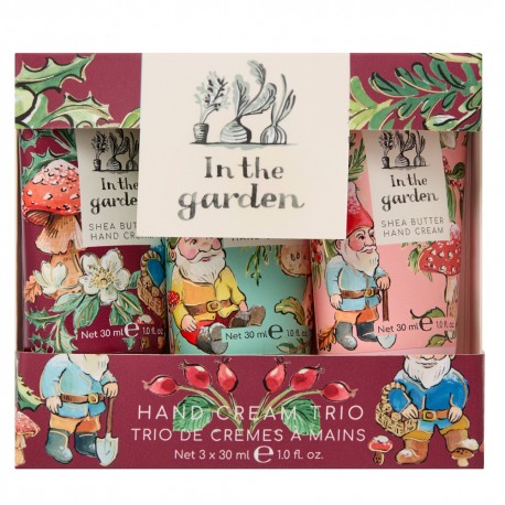 Hand Cream trio (3x30ml) - In The Garden (festive)