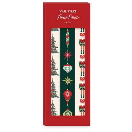 Emery boards - Vintage Christmas