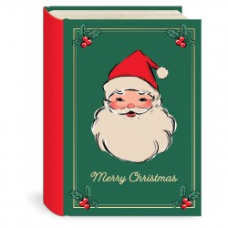 Mini boîte livre - Retro Santa