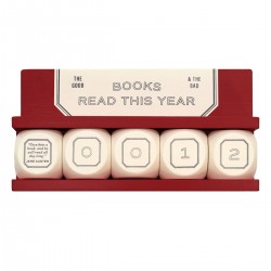 Compteur de lectures en bois - Reading Room