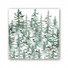 Cocktail napkin - Evergreen