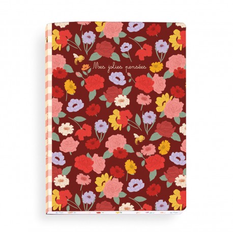 Carnet A5 deluxe (160 p.) - Nature vivante (Jolies pensées)
