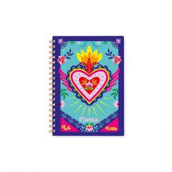 A5 spiral notebook - Canta la vida