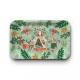 Tray recycled kraft (brillo 28x18 cm) - Ho Ho Ho