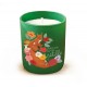 Bougie parfumée 220gr en verre vert - Nature Vivante (renard)