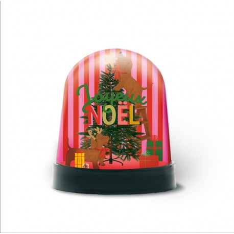 Snow globe - Un Noël qui a du chien