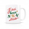 Mug ceramic 350ml - Ho Ho Ho (J'irai houx tu iras)