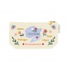 Trousse rectangulaire en coton PM beige - Le bonheur se partage