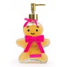 Liquid golden soap 500ml shaped glass bottle - Miss Gingerbread