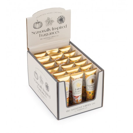 Présentoir 15 crèmes mains 30ml + 3 testers - Pumpkin