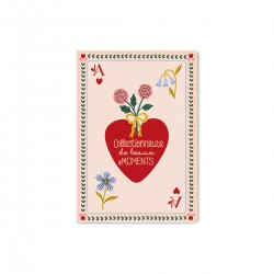 Carnet souple A6 deluxe (72 p.) - Le bonheur se partage