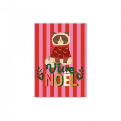 Carnet souple A6 (48 p.) - Un Noël qui a du chien (Vive Noël)