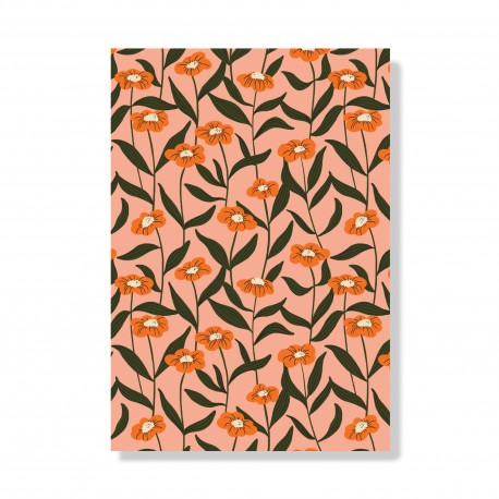 Mini journal - Floral A