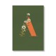 Mini journal - Monogram Floral A
