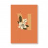 Mini journal - Monogram Floral M