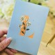 Mini journals- Monogram Floral L
