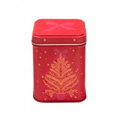 Boîte à thé 100g en métal - Sara Miller (Pink Tree)