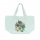 Large tote bag with closure - Le Jardin des Secrets