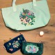 Large tote bag with closure - Le Jardin des Secrets