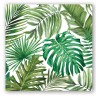 Pochette de 20 serviettes cocktail - Palm Breeze *